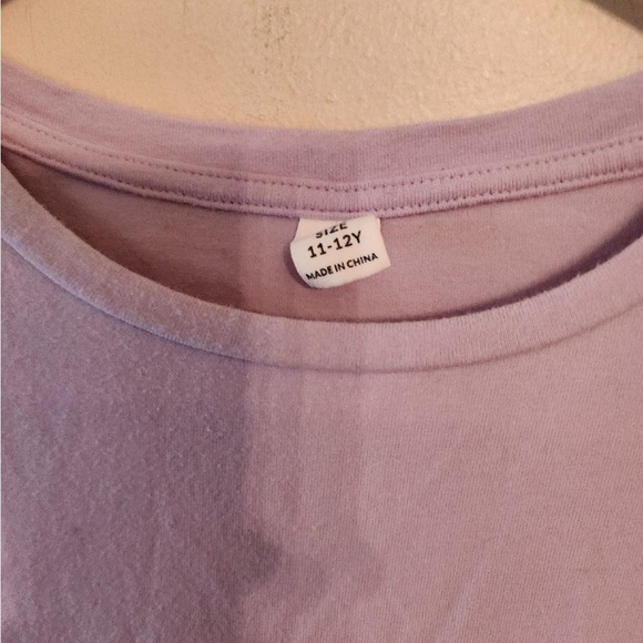 Shein travel more work less graphic t-shirt size youth 11-12 large - Picture 3 of 3